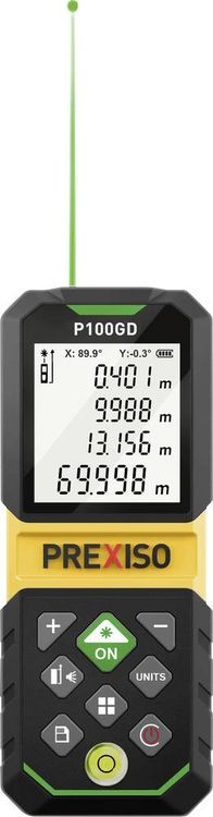 Produktbild: Prexiso P100GD Laser-Entfernungsmesser 100m