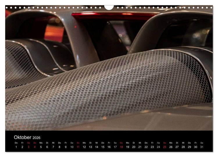 Produktbild: Heiligs Blechle - Porsche-Ikonen im Detail (Wandkalender 2026 DIN A3 quer), CALVENDO Monatskalender