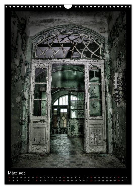 Produktbild: Lost Places Vergessene Orte (Wandkalender 2026 DIN A3 hoch), CALVENDO Monatskalender