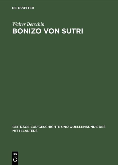 Produktbild: Bonizo von Sutri