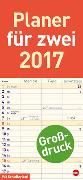 Produktbild: Gro&szlig;druck Planer f&uuml;r zwei - Kalender 2017