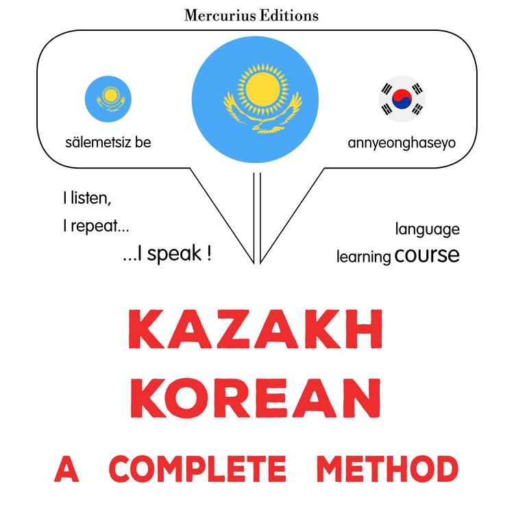 Produktbild: Kazakh - Korean : a complete method