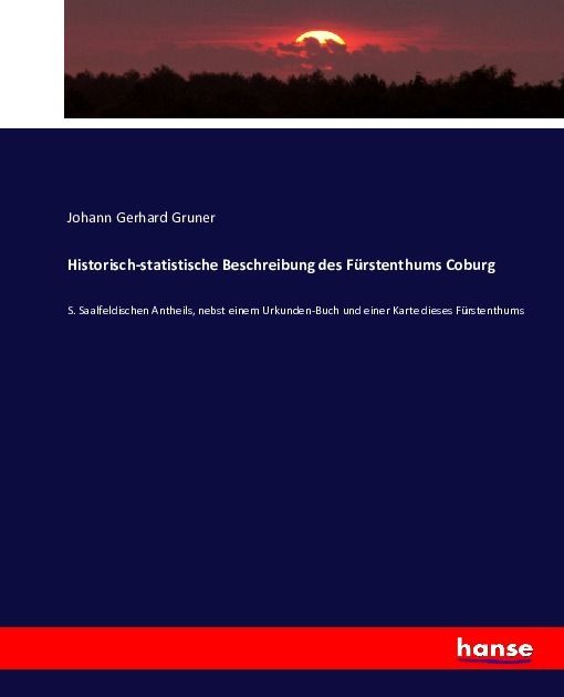 Produktbild: Historisch-statistische Beschreibung des F&uuml;rstenthums Coburg