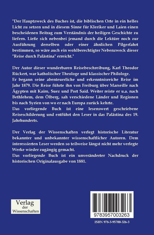 Produktbild: Reise durch Pal&auml;stina und &uuml;ber den Libanon