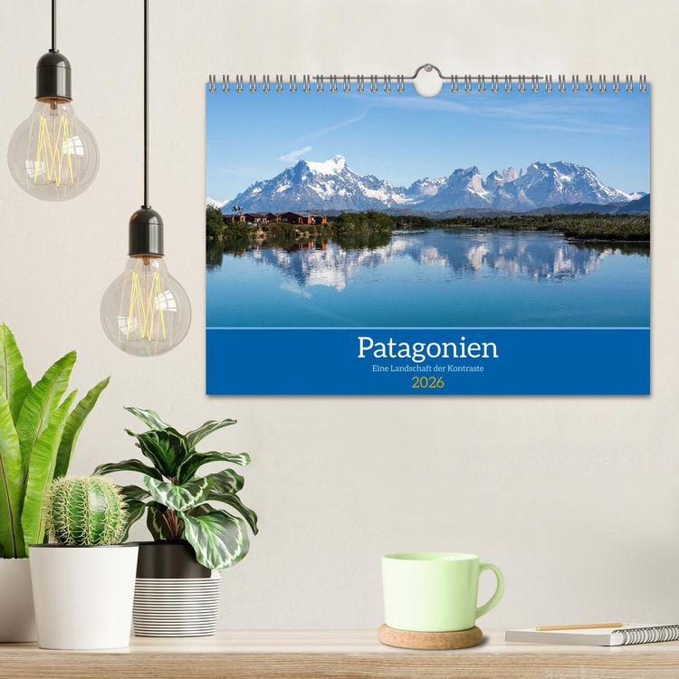Produktbild: Patagonien - Eine Landschaft der Kontraste (Wandkalender 2026 DIN A4 quer), CALVENDO Monatskalender