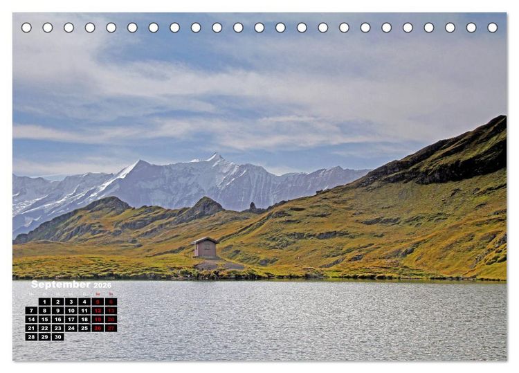 Produktbild: "Stille &Ouml;rtchen" in den Bergen (Tischkalender 2026 DIN A5 quer), CALVENDO Monatskalender