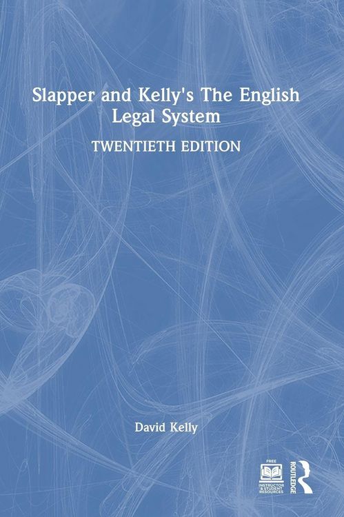 Produktbild: Slapper and Kelly's The English Legal System