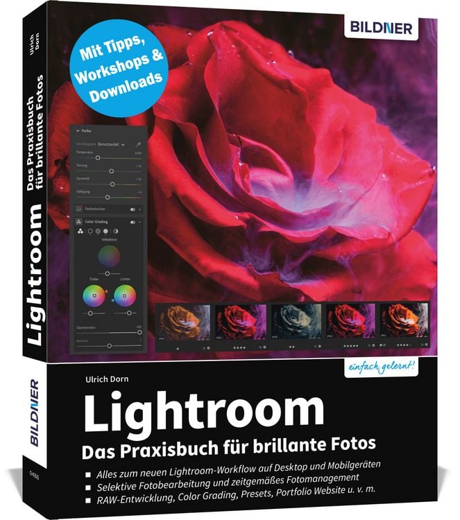 Produktbild: Lightroom - Das Praxisbuch f&uuml;r brillante Fotos