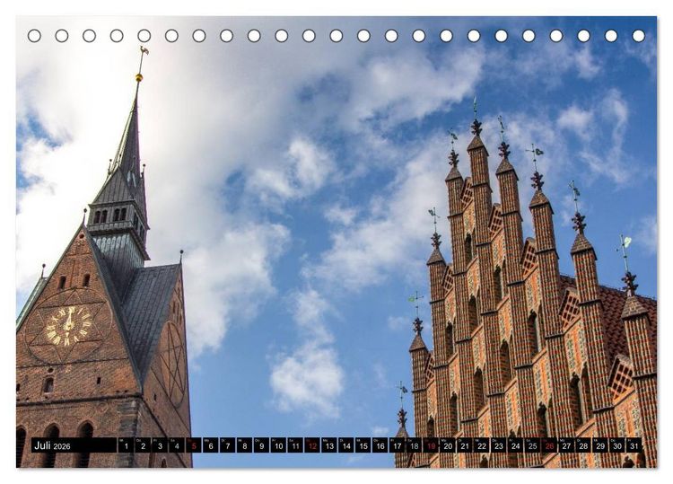 Produktbild: Hannover von seinen sch&ouml;nsten Seiten (Tischkalender 2026 DIN A5 quer), CALVENDO Monatskalender