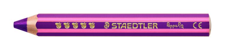 Produktbild: STAEDTLER Buntstifte Noris junior Peppa Pig, 12er Set + Spitzer