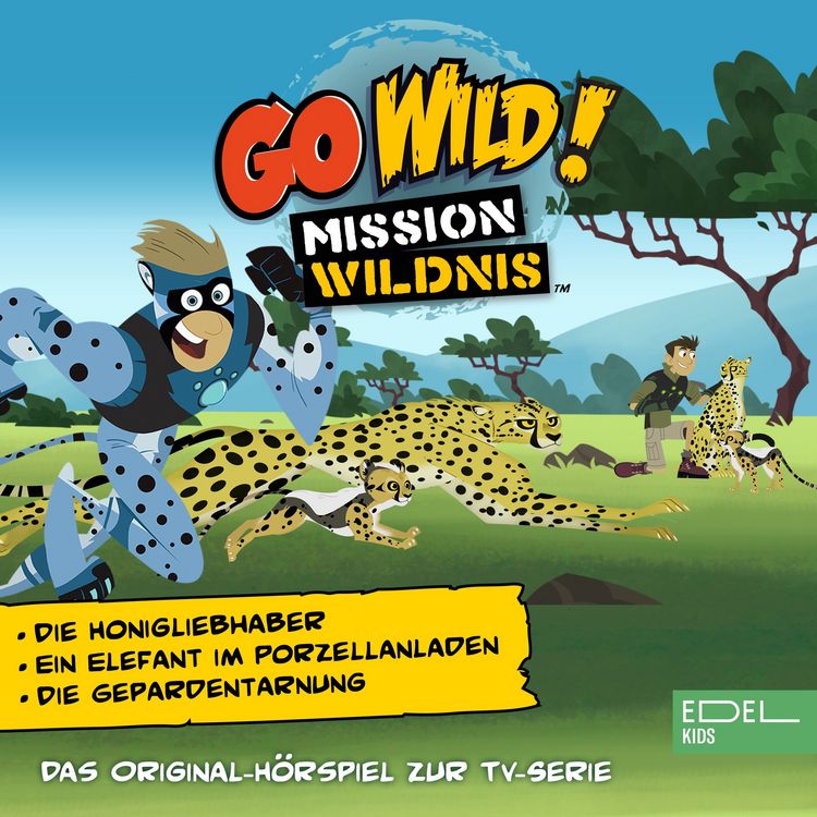 Produktbild: Der Honigliebhaber / Ein Elefant im Porzellanladen / Die Geparden-Tarnung (Das Original-H&ouml;rspiel zur TV-Serie)