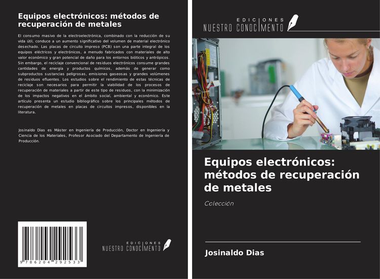 Produktbild: Equipos electr&oacute;nicos: m&eacute;todos de recuperaci&oacute;n de metales