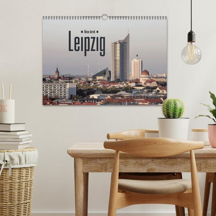 Produktbild: Reise durch Leipzig (Wandkalender 2026 DIN A3 quer), CALVENDO Monatskalender