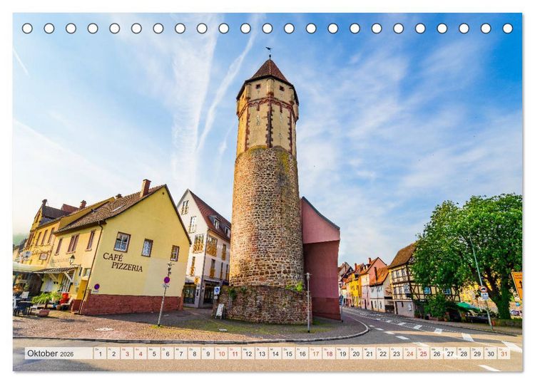 Produktbild: Wertheim Impressionen (Tischkalender 2026 DIN A5 quer), CALVENDO Monatskalender