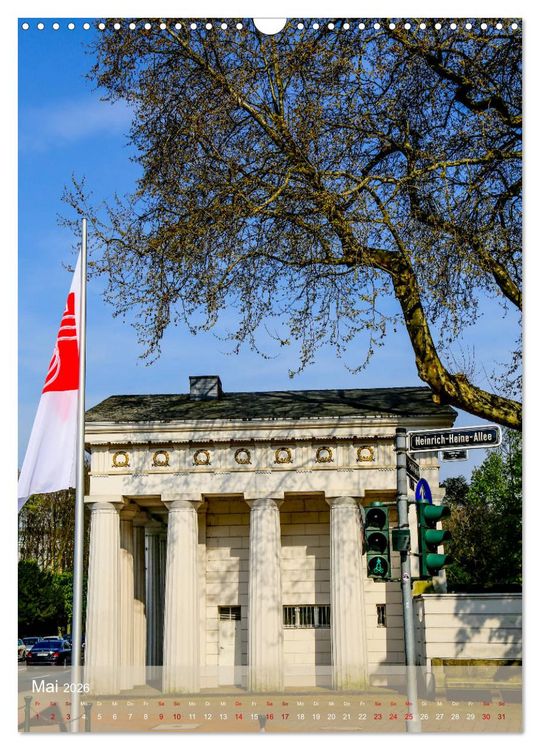 Produktbild: Ein Spaziergang durch D&uuml;sseldorf (Wandkalender 2026 DIN A3 hoch), CALVENDO Monatskalender