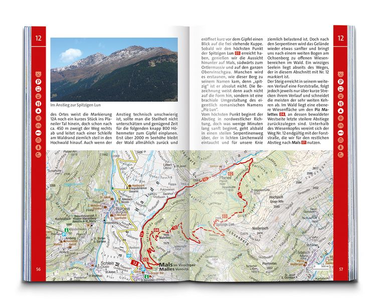 Produktbild: KOMPASS Wanderf&uuml;hrer Ortlergruppe und Vinschgau, 60 Touren mit Extra-Tourenkarte