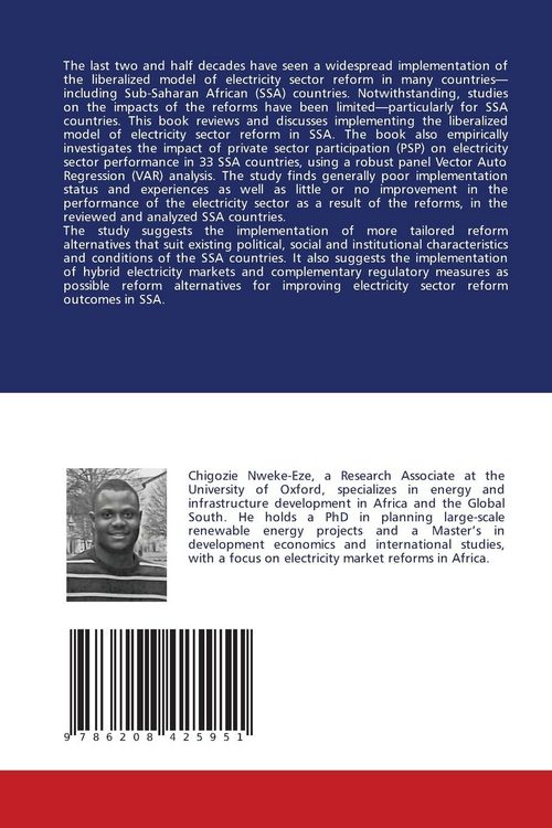 Produktbild: Electricity Market Reforms in Africa