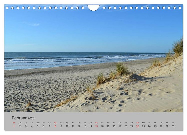 Produktbild: Impressionen von Texel (Wandkalender 2026 DIN A4 quer), CALVENDO Monatskalender