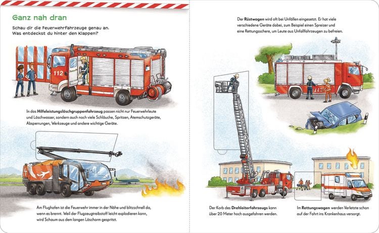 Produktbild: Fahrzeuge sind toll! - Bei der Feuerwehr