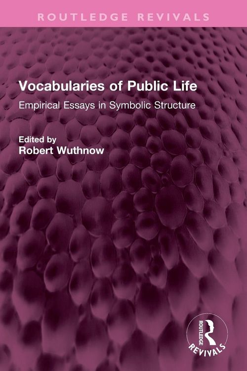 Produktbild: Vocabularies of Public Life