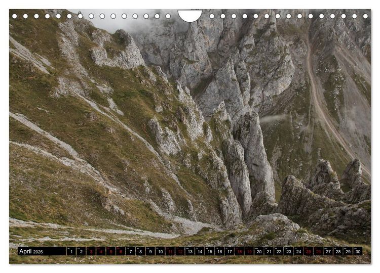 Produktbild: NATIONALPARK PICOS DE EUROPA (Wandkalender 2026 DIN A4 quer), CALVENDO Monatskalender
