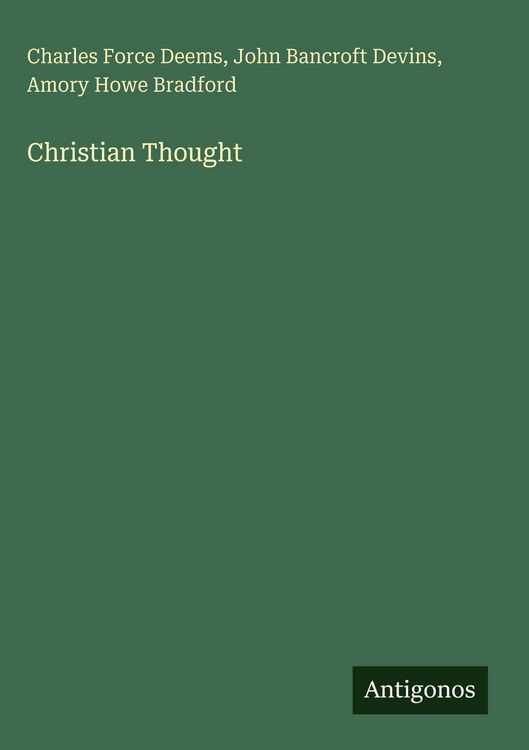 Produktbild: Christian Thought