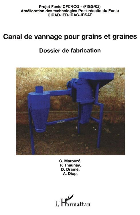 Produktbild: Canal de vannage pour grains et graines