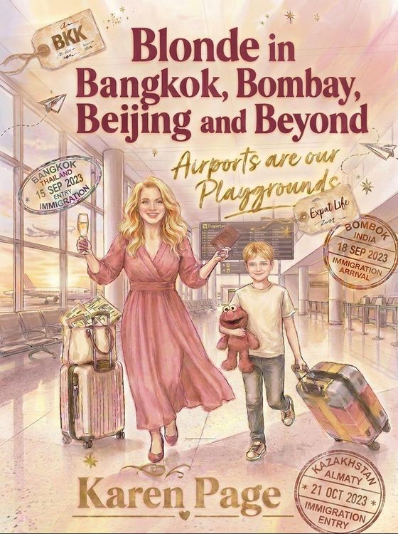 Produktbild: Blonde in Bangkok, Bombay, Beijing and Beyond: The Life of an Expat Woman