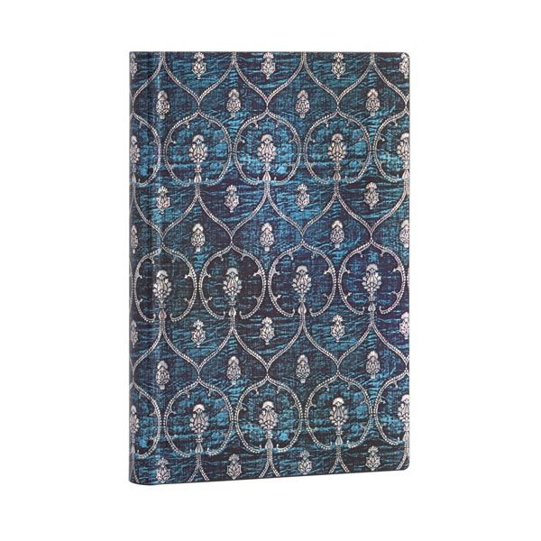 Produktbild: Softcover Notizbuch Samtblau, Mini, Liniert
