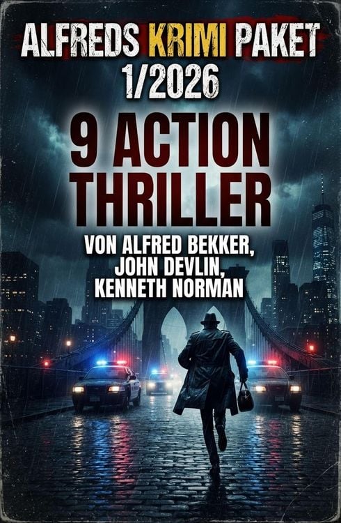 Produktbild: Alfreds Krimi Paket 1/2026: 9 Action Thriller