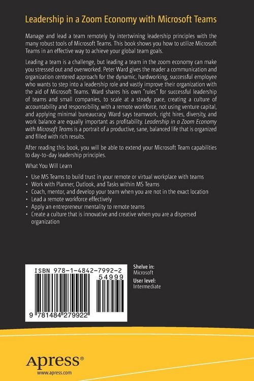 Produktbild: Leadership in a Zoom Economy with Microsoft Teams