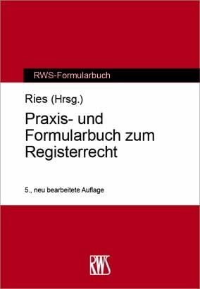 Produktbild: Praxis- und Formularbuch zum Registerrecht