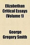 Produktbild: Elizabethan Critical Essays (Volume 1)