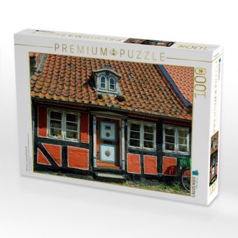 Produktbild: CALVENDO Puzzle Altes Haus in Faaborg (D&auml;nemark) | 1000 Teile Lege-Gr&ouml;&szlig;e 64x48cm Foto-Puzzle f&uuml;r gl&uuml;ckliche Stunden