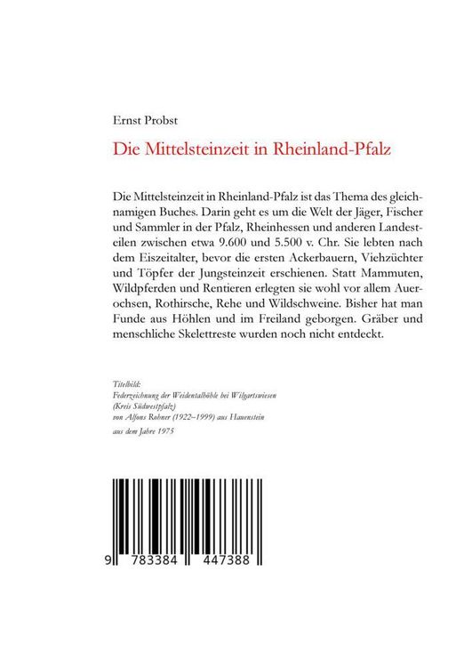 Produktbild: Die Mittelsteinzeit in Rheinland-Pfalz