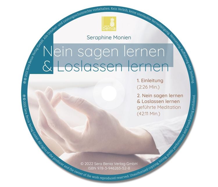 Produktbild: Nein sagen lernen & Loslassen lernen | gef&uuml;hrte Meditation CD {Selbstwert st&auml;rken, toxische Beziehung verarbeiten, frei werden von der Vergangenheit, Selbstf&uuml;rsorge lernen}