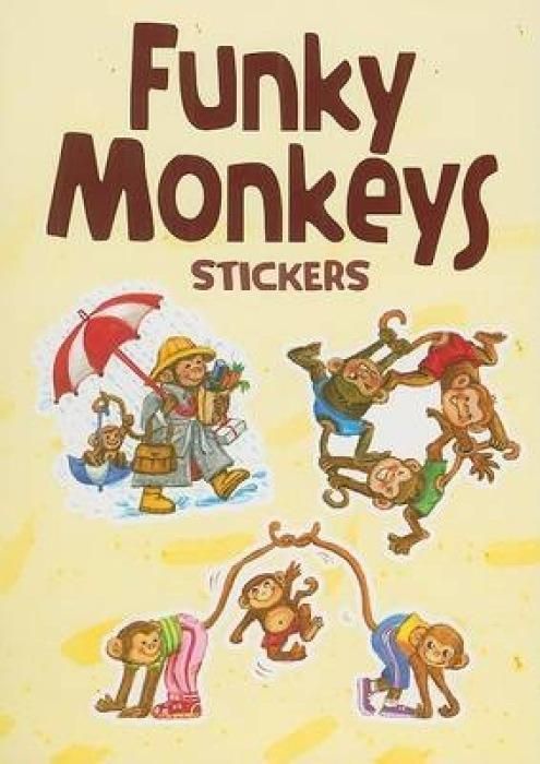 Produktbild: Stickers-Funky Monkeys Sticker