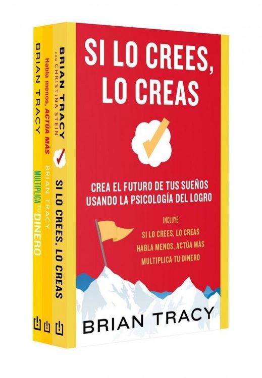 Produktbild: Pack Brian Tracy. (Contiene: Si Lo Crees Lo Creas / Habla Menos, Act&uacute;a M&aacute;s / Multiplica Tu Dinero) / Brian Tracy Pack