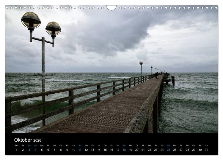 Produktbild: Ostseestrand Graal-M&uuml;ritz (Wandkalender 2026 DIN A3 quer), CALVENDO Monatskalender