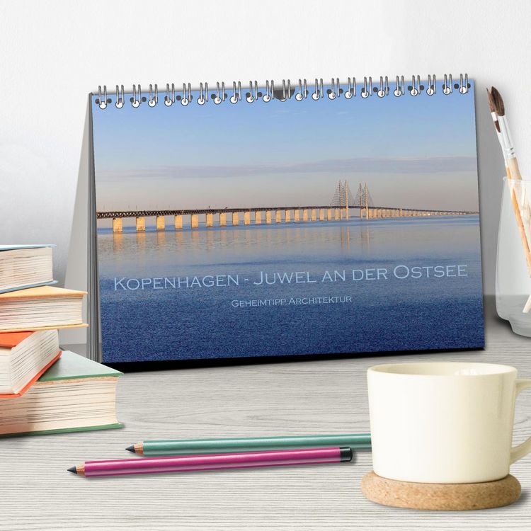 Produktbild: Kopenhagen - Juwel an der Ostsee (Tischkalender 2026 DIN A5 quer), CALVENDO Monatskalender
