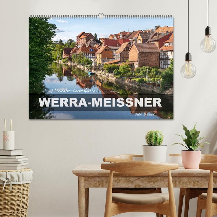 Produktbild: Hessen - Landkreis Werra-Mei&szlig;ner (Wandkalender 2026 DIN A2 quer), CALVENDO Monatskalender