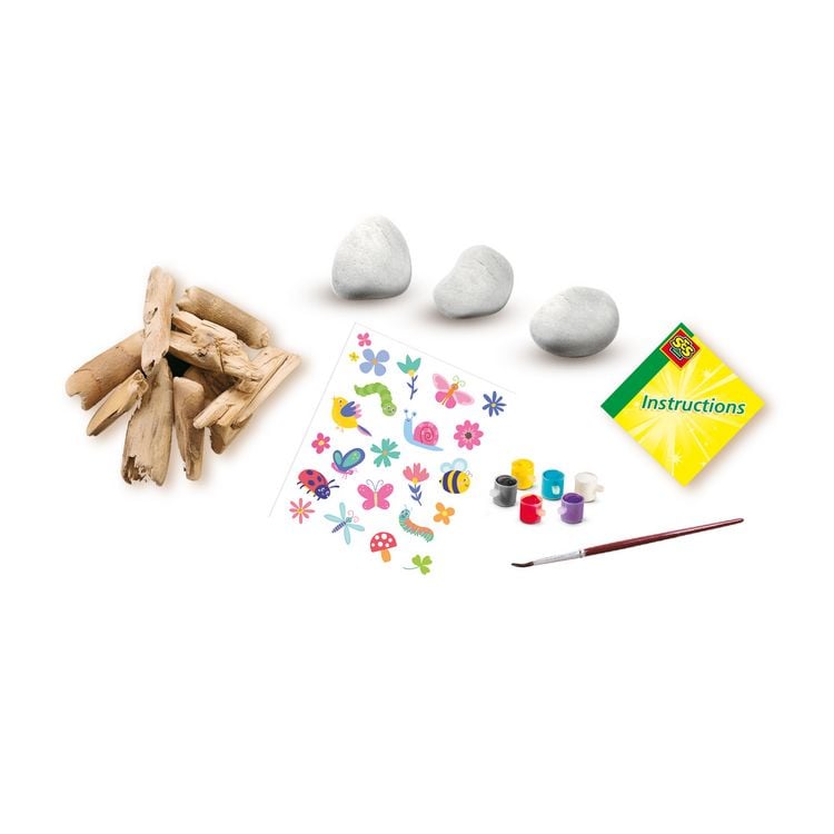 Produktbild: SES CREATIVE Bastelset Steine und Treibholz