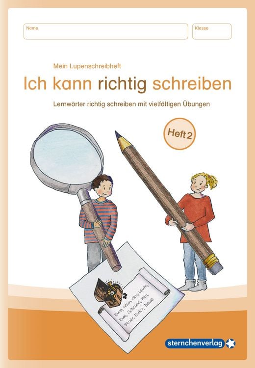 Produktbild: Mein Lupenschreibheft 2 - Ich kann richtig schreiben -