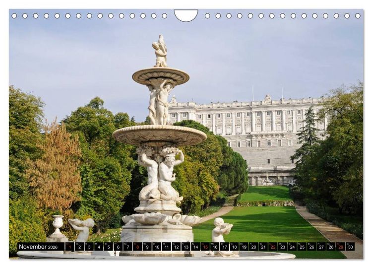 Produktbild: Madrid (Wandkalender 2026 DIN A4 quer), CALVENDO Monatskalender