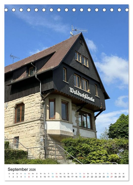 Produktbild: Unser Schurwald (Tischkalender 2026 DIN A5 hoch), CALVENDO Monatskalender