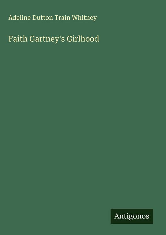 Produktbild: Faith Gartney's Girlhood