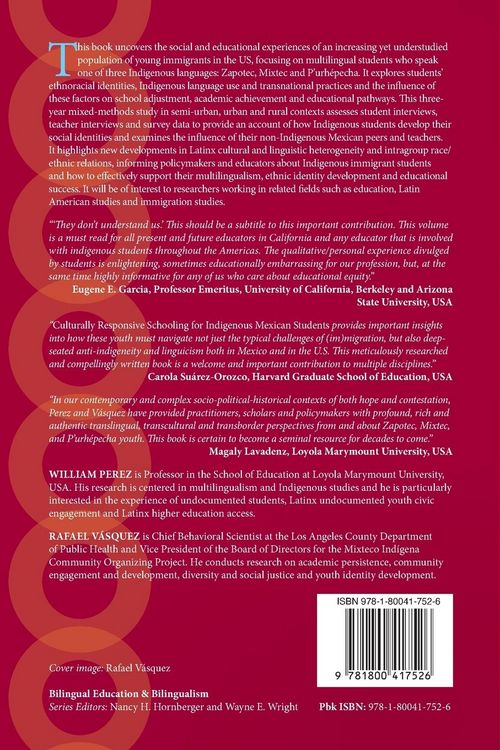 Produktbild: Culturally Responsive Schooling for Indigenous Mexican Students