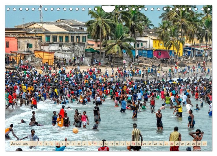 Produktbild: Reise durch Afrika - Ghana (Wandkalender 2026 DIN A4 quer), CALVENDO Monatskalender