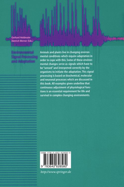 Produktbild: Environmental Signal Processing and Adaptation