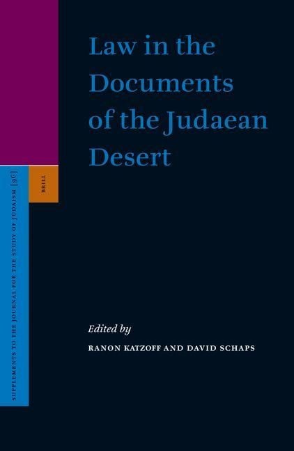 Produktbild: Law in the Documents of the Judaean Desert